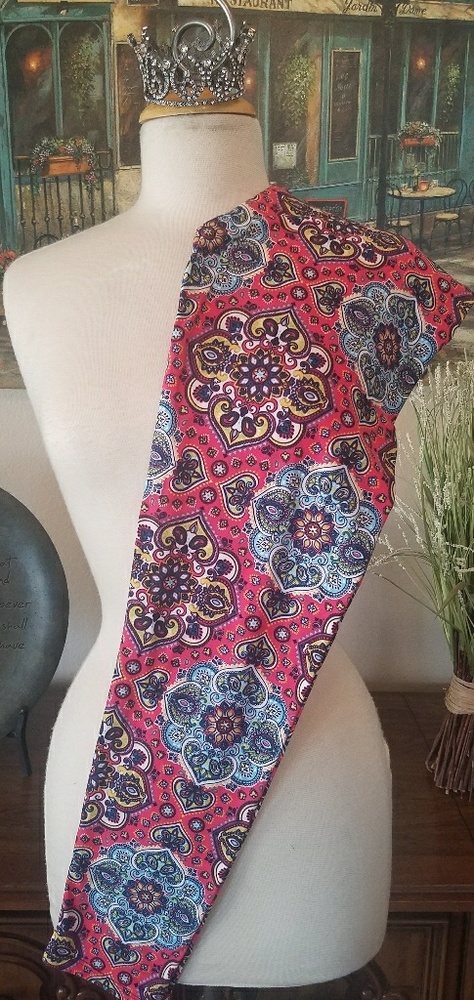Colorful paisley leggings